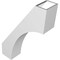 Ekena Millwork 5 1/2-in. W x 18-in. D x 26-in. H Westlake Architectural Grade PVC Knee Brace BRCP055X18X26WTL - alternate 5